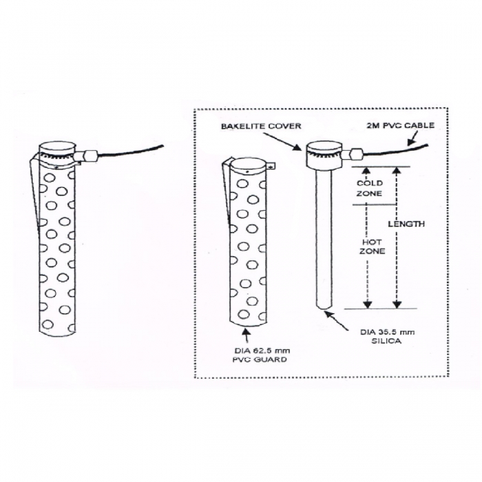 The Hot Rod Single Quartz Immersion Heater